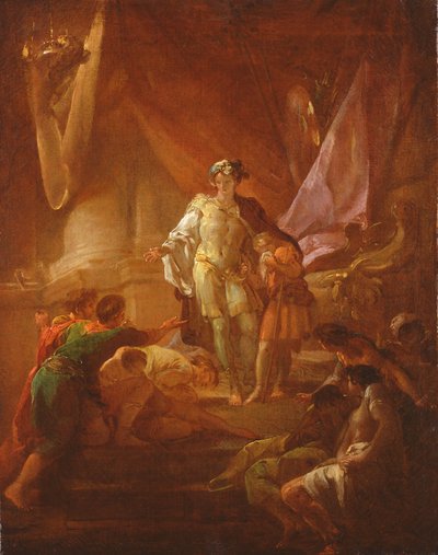 Joseph Revealing His Identity to His Brothers by Corrado Giaquinto